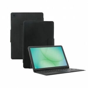 MOBILIS C2 Keyboard/Cover Case (Folio) for 27.9 cm (11") Samsung Galaxy Tab A11+, Galaxy Tab A9+ Tablet - Black - Drop Res