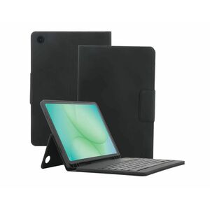 MOBILIS Element Keyboard/Cover Case (Folio) for 27.9 cm (11") Samsung Galaxy Tab A11+, Galaxy Tab A9+ Tablet - Black - Dro
