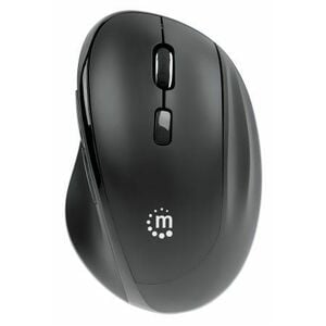 Ergonomic Wireless Mouse, Right Handed, Adjustable 800/1200/1600dpi, 2.4Ghz (up to 10m), Six Button with Scroll Wheel, Com