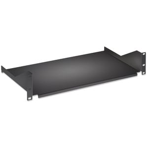 19˘ Cantilever Shelf, 2U, Fixed, Depth 400mm, Max 25kg, Black, Three Year Warranty - 25 kg Maximum Weight Capacity