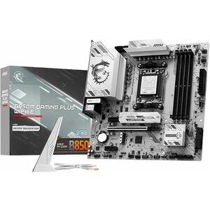 MSI B850M GAMING PLUS WIFI6E Gaming Desktop Motherboard - AMD B850 Chipset - Socket AM5 - Micro ATX - Ryzen 7 Processor Su