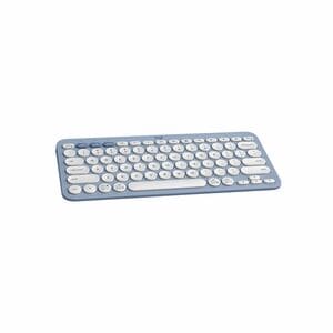 罗技PEBBLE KEYS 2 K390无线键盘 蓝色