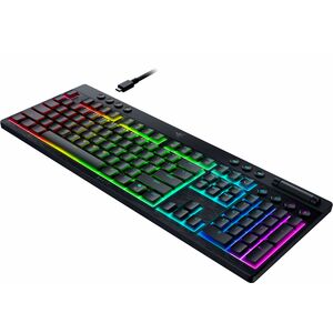 Clavier de jeu Razer BlackWidow V4 - Pleine taille - Câblé / Sans fil Connectivité - USB Type C Interface - RGB LED - Fran