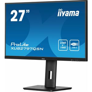 iiyama ProLite XB2797QSNP-B1 27 Zoll Klasse WQHD LED-Monitor - 16:9 Format - Mattschwarz - 68,6 cm (27 Zoll) Viewable - IP