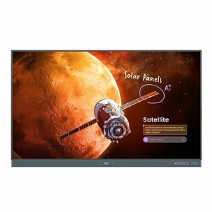 BenQ Board Pro RP8605 2184.40 mm 4K UHD LCD Collaboration Display - ARM Cortex A78 + A55 - 16 GB - High Precision Infrared