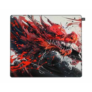 CHERRY XTRFY GP6 Large Gaming Mouse Pad - 400 mm x 460 mm x 4 mm Dimension - Black - Natural Rubber - Mouse