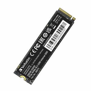 Verbatim Vi3000 256 GB Solid State Drive - M.2 2280 Internal - PCI Express NVMe (PCI Express NVMe 3.0 x4) - Motherboard, N