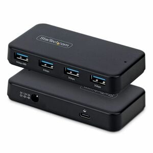 StarTech.com USB Hub - USB 3.2 (Gen 1) Type C - 640 MB/s - Flash Drive - Desktop - Black - 5 Total USB Port(s) - PC