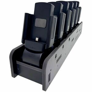 Strike 6-Port Multi-Charging Dock for Samsung Galaxy XCover7 Pro - Wired - Smartphone - 6 Slot - Charging Capability - USB
