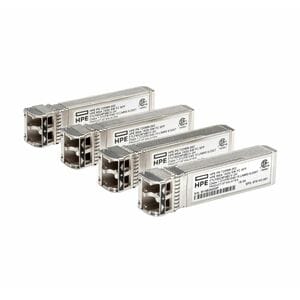 HPE SFP+ - 1 x 16GBase-SW Netwotk - 4 Pack - For Data Networking, Optical Network - Optical Fiber16 Gigabit Ethernet - 16G