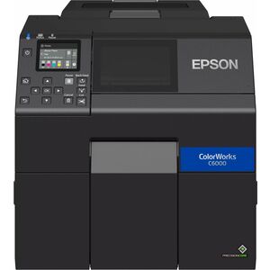 Stampante a getto di inchiostro Epson ColorWorks CW-C6000Ae (BK) - Colore - Etichetta stampabile - Capacità di spellatura 