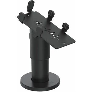 SpacePole DuraTilt Desk Mount for Payment Terminal - Black - Metal - 1 / Box