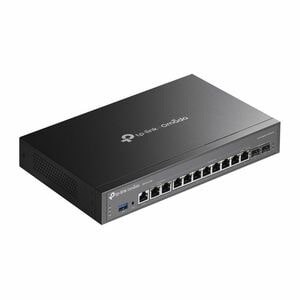 Omada ER7412-M2 Router - 10 Ports - 10 WAN Port(s) - Management Port - 2 SFP (mini-GBIC) Slots - 1 GB - 2.5 Gigabit Ethern