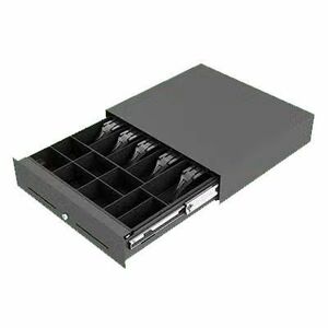apg Legend SL3000 Cash Drawer - EUR 10 Bill - 8 Coin - 2 Media Slot - 3 Lock Position - Serial Port - Multi Serial - Steel