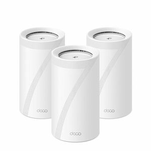 TP-Link Deco BE85 Wi-Fi 7 IEEE 802.11 a/b/g/n/ac/ax/be Ethernet Wireless Router - Tri Band - 2.40 GHz ISM Band - 6 GHz UNI