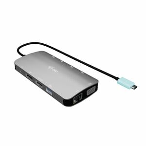 Docking station i-tec 10 Porta(e) USB Type-C per Monitor, Computer portatile, Tablet PC, Workstation - Compatibilita caric