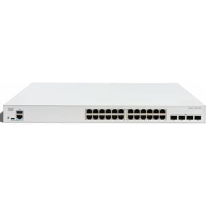 Cisco 1300X C1300X-24T-4X 24 Ports Manageable Ethernet Switch - Gigabit Ethernet, 10 Gigabit Ethernet - 3 Layer Supported 
