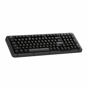 Logitech K98S Plus 键盘 - 袖珍的 - 有线/无线 连接 - A 型 USB 接口 - 英文（美国） - QWERTY 布局 - 午夜黑 - 机械 按键开关 - Bluetooth/RF - 10 m - 2.40 GHz 