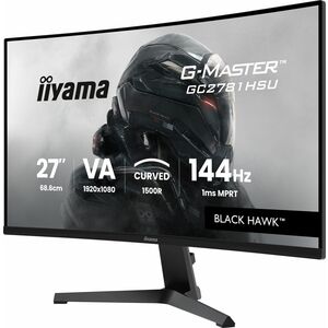 iiyama G-MASTER Red Eagle GC2781HSU-B1 27" Class Full HD Curved Screen Gaming LCD Monitor - 16:9 - Black - 68.6 cm (27") V
