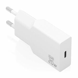 CARGADOR GAN ULTRA DELGADO 20W 20W 1XUSB-C PD3.0 BLANCO