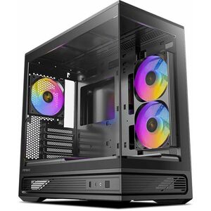 Boîtier d'ordinateur Antec Constellation - Noir - En verre trempé, Mesh, Acier, Plastique - 1 x 240mm, 1 x 120mm Fan(s) In