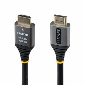 StarTech.com Cavo HDMI Ultra High Speed Certificato da 30 cm, HDMI 2.1, 8K 60Hz / 4K 120Hz, HDR10+, eARC, 48 Gbps - Cable 