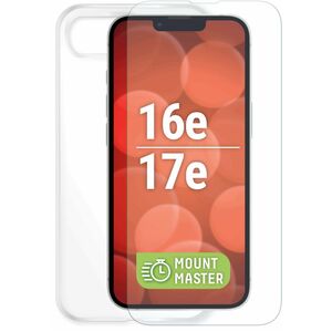 Displex Hülle für Apple iPhone 16e Smartphone - Transparent - Kratzfest, Verschleißfest, Sturzsicher, Stoßdämfpend - Therm