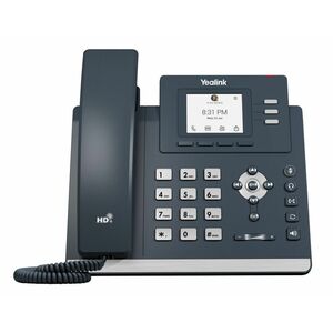 Yealink IP Phone - Corded - Wall Mountable - Classic Gray - VoIP - 6.1 cm (2.4") - 2 x Network (RJ-45) - PoE Ports