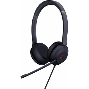 Yealink UH37 Wired Over-the-head, On-ear Mono Headset - Black - Microsoft Teams Certification - Monaural - Supra-aural - 3