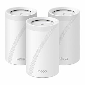TP-Link Deco BE65 Wi-Fi 7 IEEE 802.11be  Wireless Router - Tri Band - 2.40 GHz ISM Band - 5 GHz UNII Band - 4 x Antenna(4 