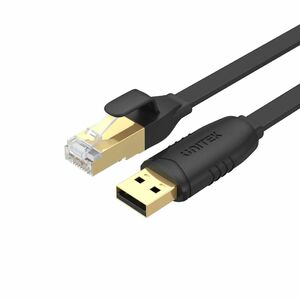 USB 2.0 to RJ45 Console Rollover Flat Cable(RS232)