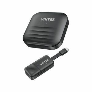 Unitek Video Extender Transmitter/Receiver - Wireless - 1 Input Device - 50 m Range - 3 x USB - 1 x HDMI Out - 1080p - 192