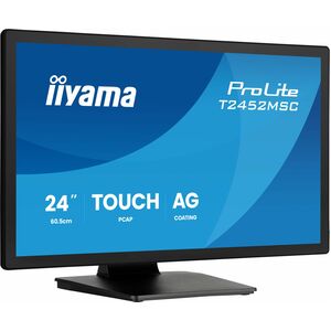 iiyama ProLite T2452MSC-B2AG 24 Zoll Klasse LED-Touchscreen-Monitor - 16:9 Format - 5 ms Reaktionszeit - 61 cm (24 Zoll) V