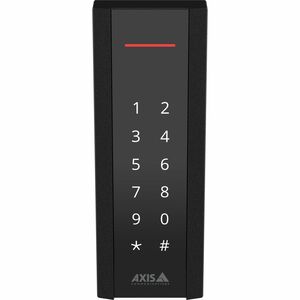 AXIS A4611 Radio-frequency Identification (RFID), Key Code Keypad Access Device Access Control System, Door Entry - Black 