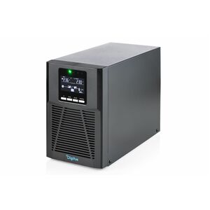 Digitus Double Conversion Online UPS - 1 kVA/1 kW - Compact Tower, Desktop - 4 Hour Recharge - 230 V AC, 120 V AC Input - 