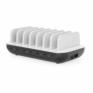 Alogic Powerfin 80 W Charging Station - 1 Pack - Universal Adapter - 7 USB Type-C - For PDA, Tablet PC, Mobile Device - Eu