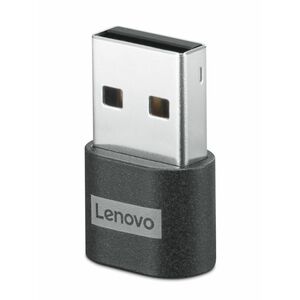 Lenovo Data Transfer Adapter - 1x USB Type C- Female - 1x USB Type A- Male - Black