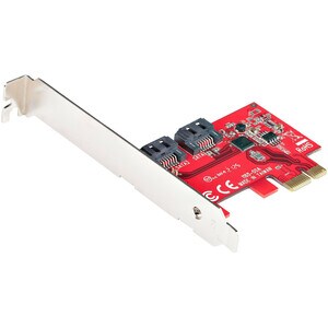 StarTech.com SATA Controller - Serial ATA/600 - PCI Express 2.0 x1 - Plug-in Card - 2 Total SAS Port(s) - 2 SAS Port(s) In