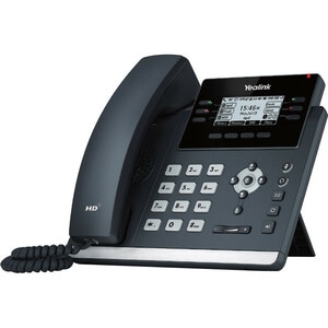 Yealink SIP-T42U IP Phone - Corded - Corded - Wall Mountable - Classic Gray - VoIP - 2 x Network (RJ-45) - PoE Ports