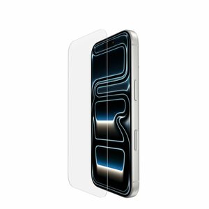 Belkin ScreenForce 9H UltraGlass Screen Protector for Apple iPhone 17 Pro - Clear - For OLED iPhone 17 Pro - Anti-microbia