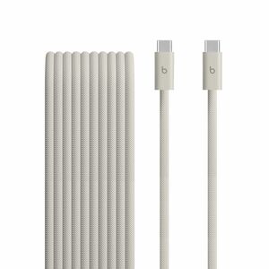 Beats by Dr. Dre 3 m (118.11") USB-C Data Transfer Cable - Surge Stone, Beige