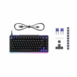 Clavier de jeu Logitech G G512 X 75 - Câble Connectivité - USB Interface - RGB LED - Anglais international - Noir - Tactil
