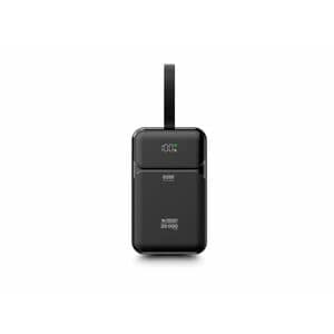 Urban Factory BIGEE Power Bank - Black - For Computer, Notebook, Mobile Device, MacBook Pro - 2 x Type-C 65W, 2 x Type-A 2