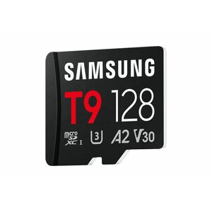 ""Carte microSDXC Samsung MB-MH128T - 128 Go - UHS-I (U3) - V30 - 200 Mo/s en Lecture - 130 Mo/sSpaceen Écriture""