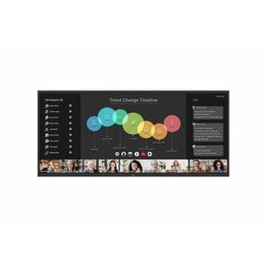 LG CreateBoard 105TR5WP-B 2667 mm 5K LCD Collaboration Display - ARM Cortex A76 + A55 - 8 GB - Infrared - Touchscreen - 21