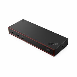 Lenovo ThinkPad 11 Anschluss(e) USB4 Docking Station für Monitor, Notebook - Ladefunktion - 135 W - Schwarz - 4 Unterstütz
