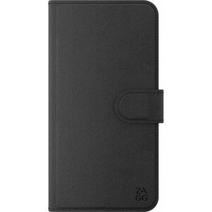 ZAGG Folio Carrying Case (Folio) for 16 cm (6.3") Apple iPhone 17 Pro Smartphone - Black - Drop Resistant, Dent Resistant