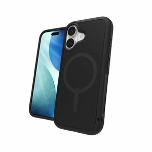 ZAGG Sedona Snap Case for Apple iPhone 17 Smartphone - Flood Black - Impact Absorbing, Drop Resistant, Impact Resistant, S