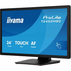 iiyama ProLite T2452MSC-B2 24 Zoll Klasse LED-Touchscreen-Monitor - 16:9 Format - 5 ms Reaktionszeit - 60,5 cm (23,8 Zoll)