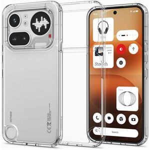 Spigen Ultra Hybrid Case for Nothing Phone (4a) Pro Smartphone - Crystal Clear - Shock Absorbing, Drop Resistant, Anti-scr
